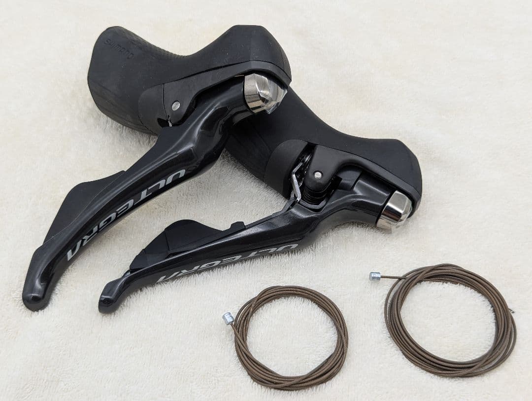 ★新品 シマノ アルテグラ ST-R8000 左右セット シフトワイヤー付属★