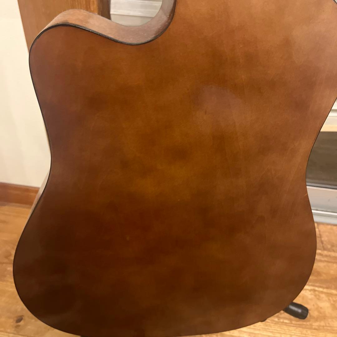 アコースティックギター ブラウン