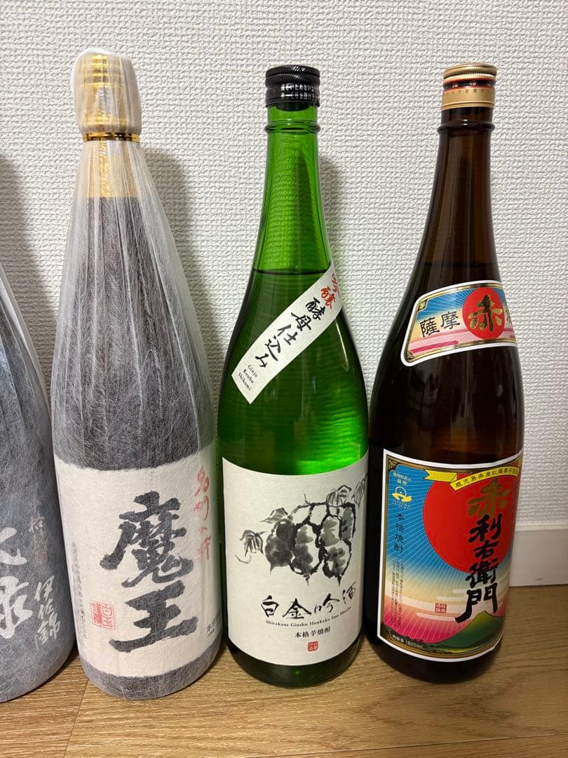 未開封　焼酎1800ml 6本セット