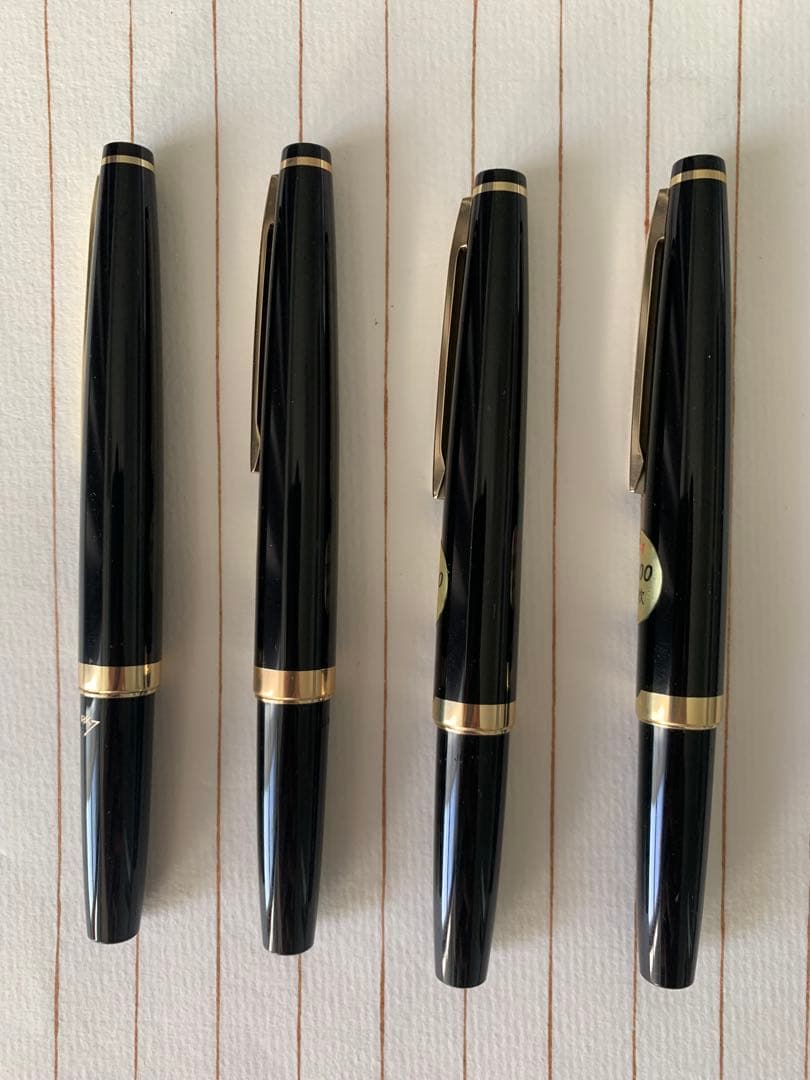 パイロット Elite 18Kペン先 万年筆 4本セット