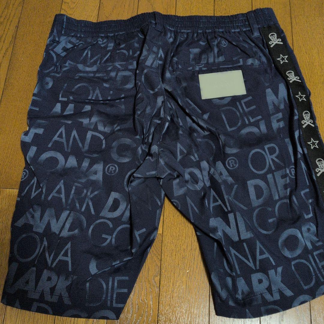 MARK & LONA ロゴプリント ショートパンツ