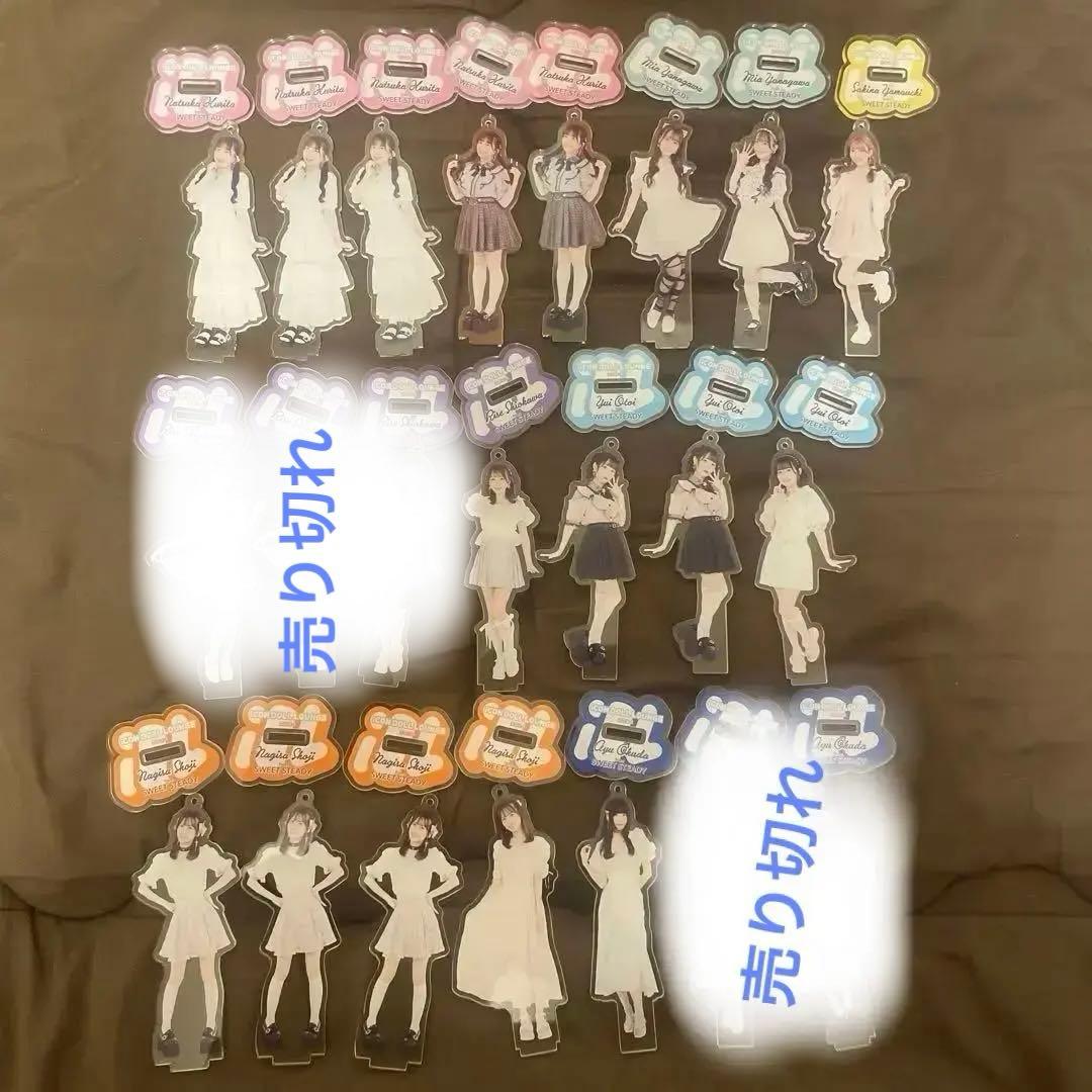 SWEET STEADY iDL ランダムアクキー/缶バッジ/生写真