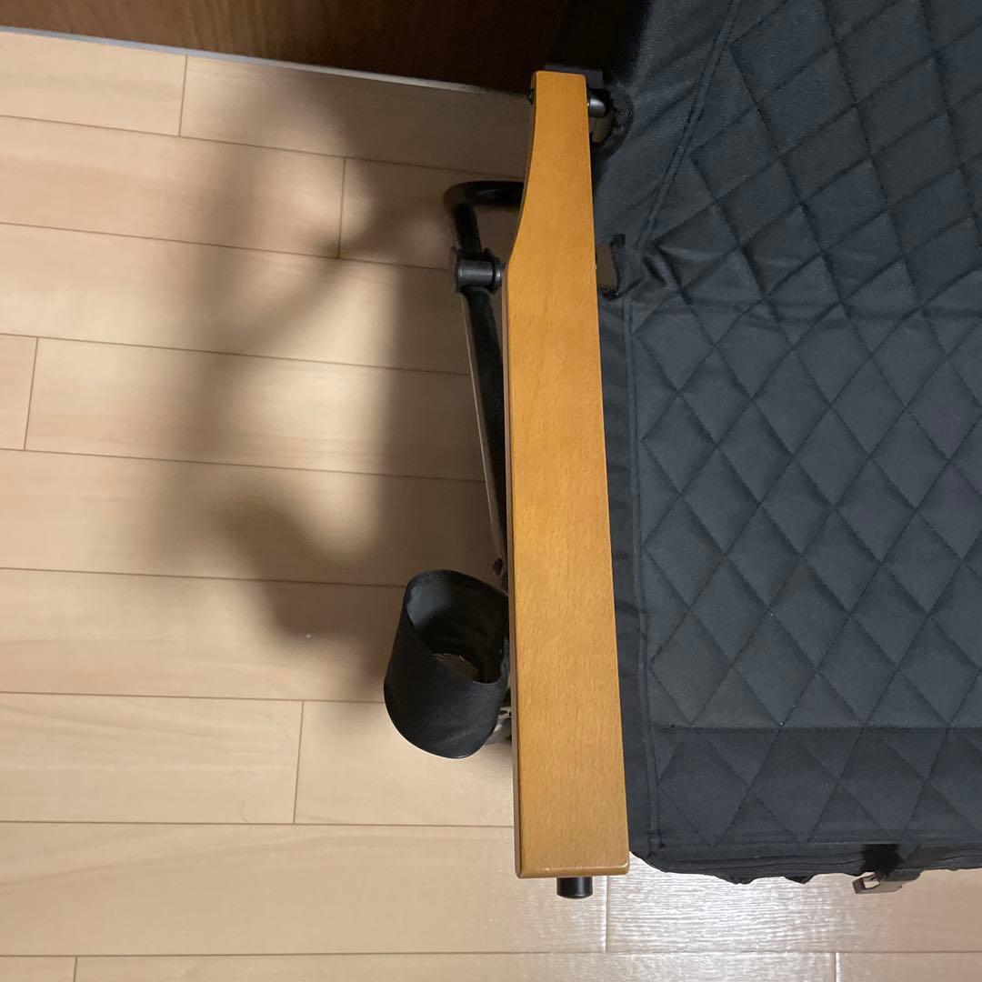 WAQアウトドアチェア ブラック