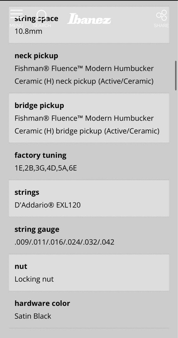 ギター Ibanez RGR5130 Prestige
