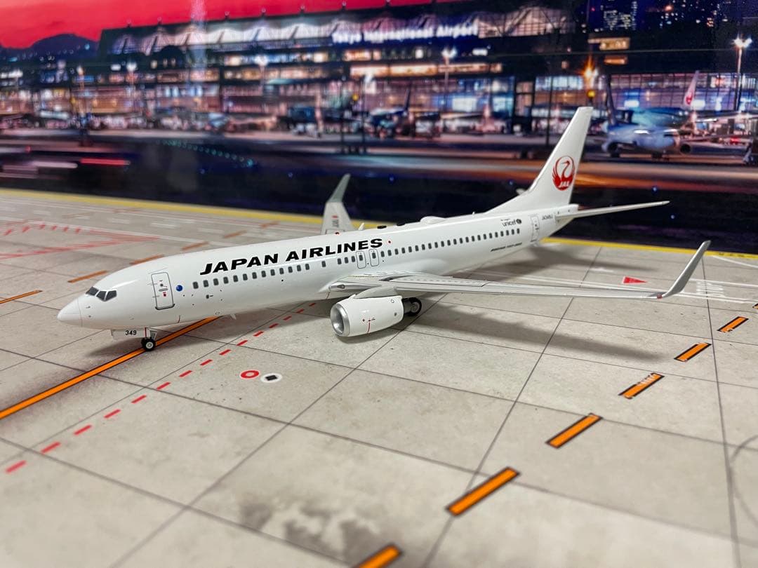 Jfox 1/200 日本航空 JAL B737-800 JA349J 現行塗装