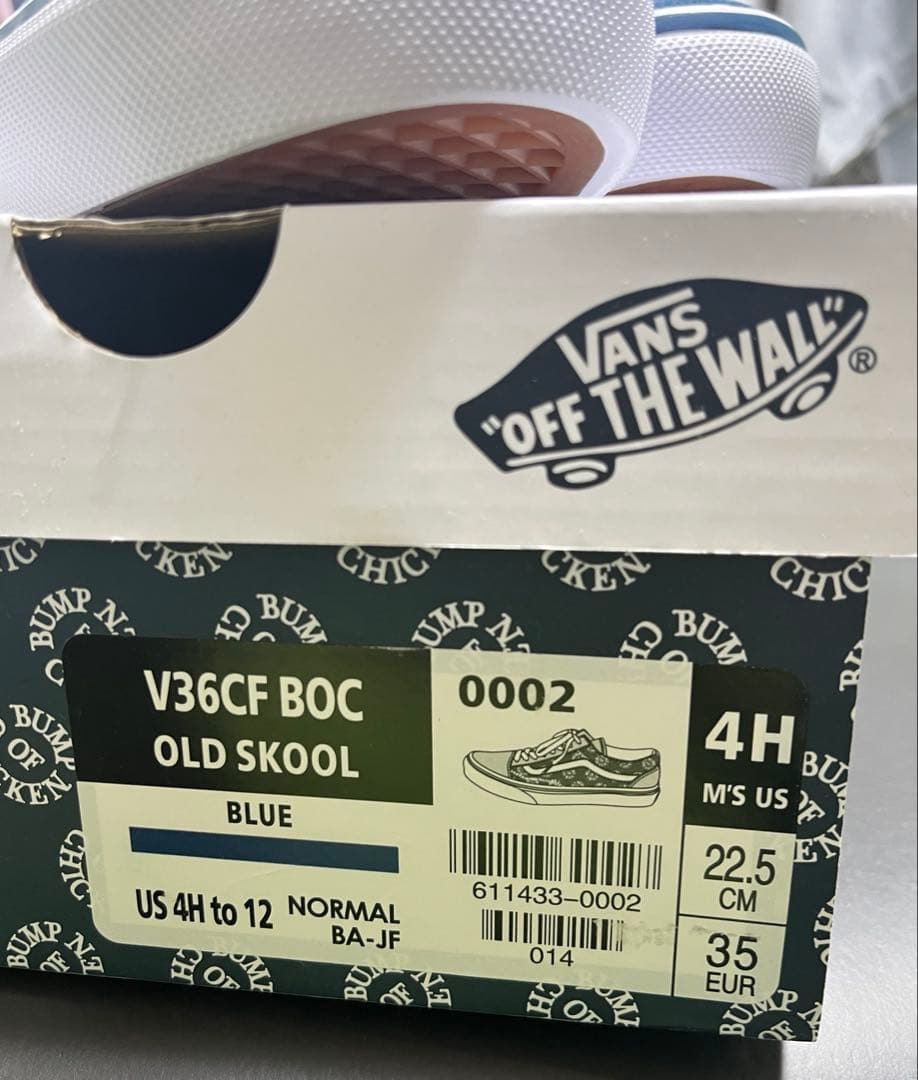 お値下げ中！【新品】22.5cm VANS × BUMP OF CHICKEN