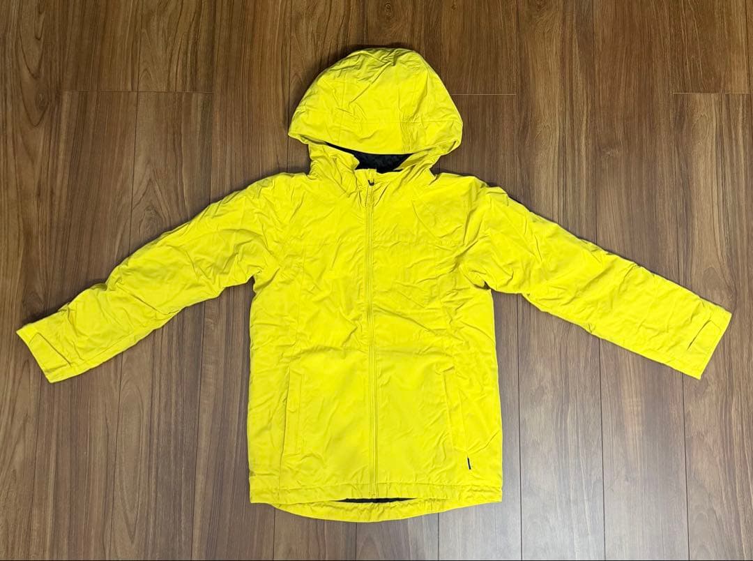 BURTON 子ども用フード付きジャケット イエロー