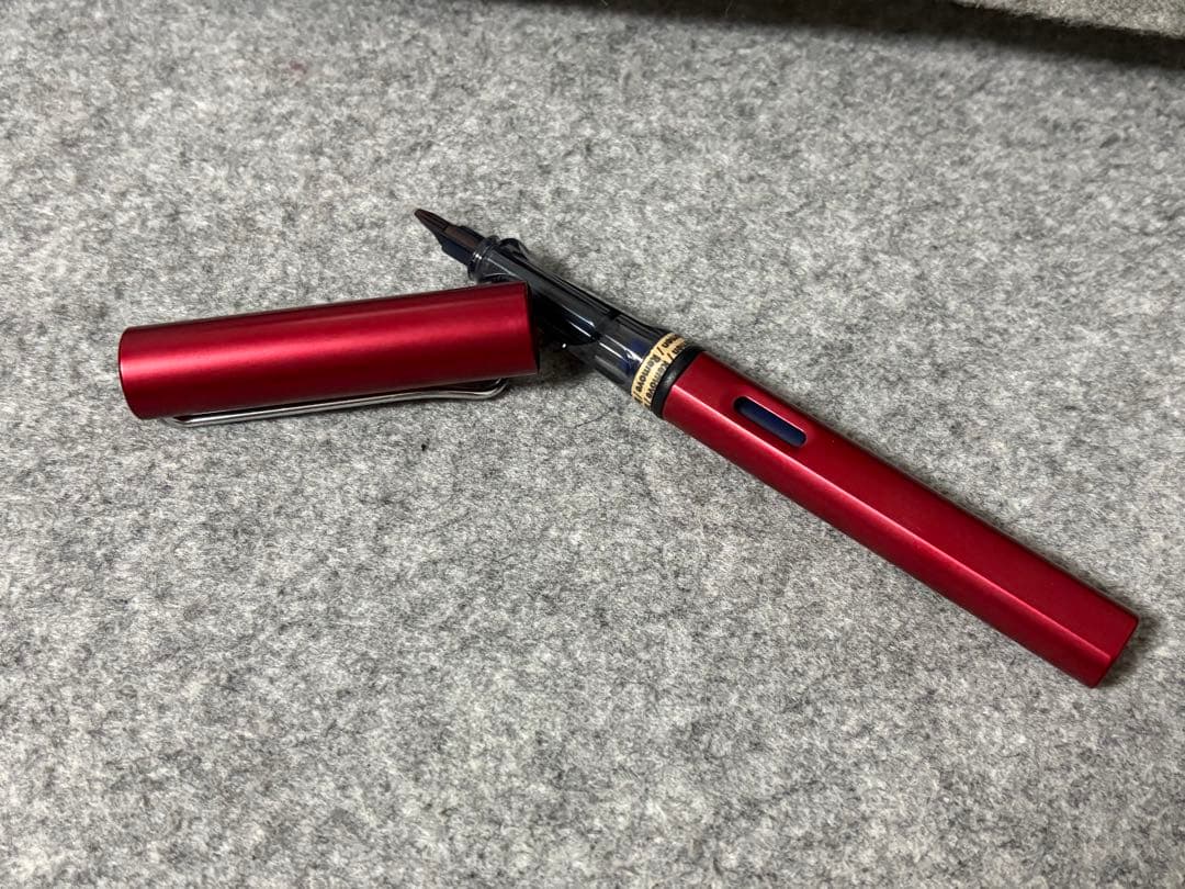 LAMY 万年筆 アルスター ルビー 2011年限定色 ニブ無し