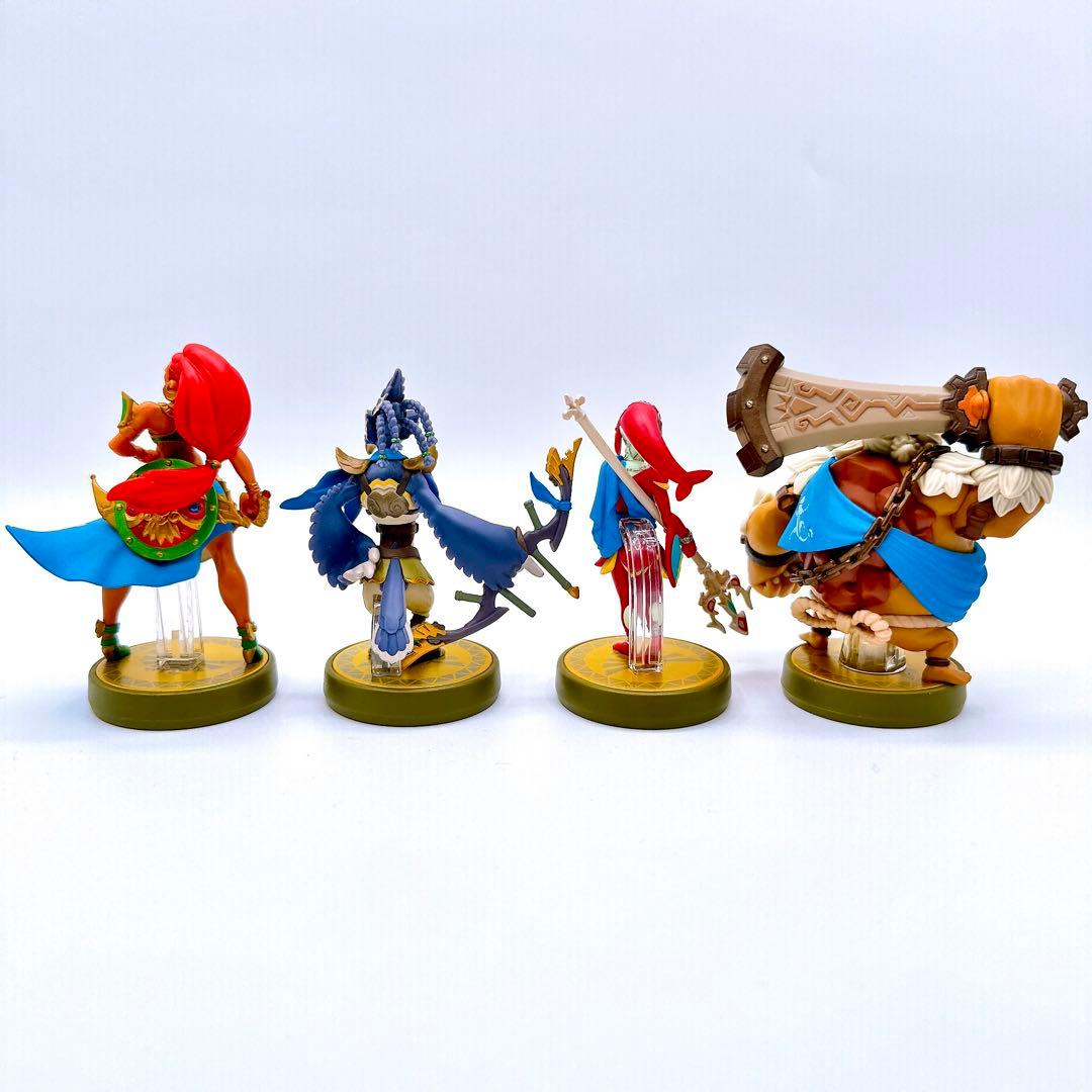 amiibo ゼルダの伝説 4人の英傑セット スイッチ ブレスオブザワイルド
