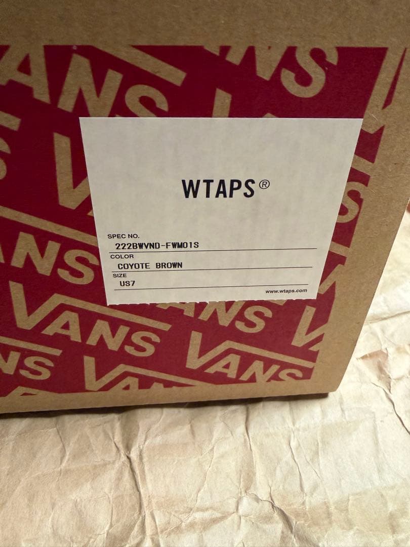 WTAPS×VANS HI-COUNTRY & HELL-BOUND 25㎝