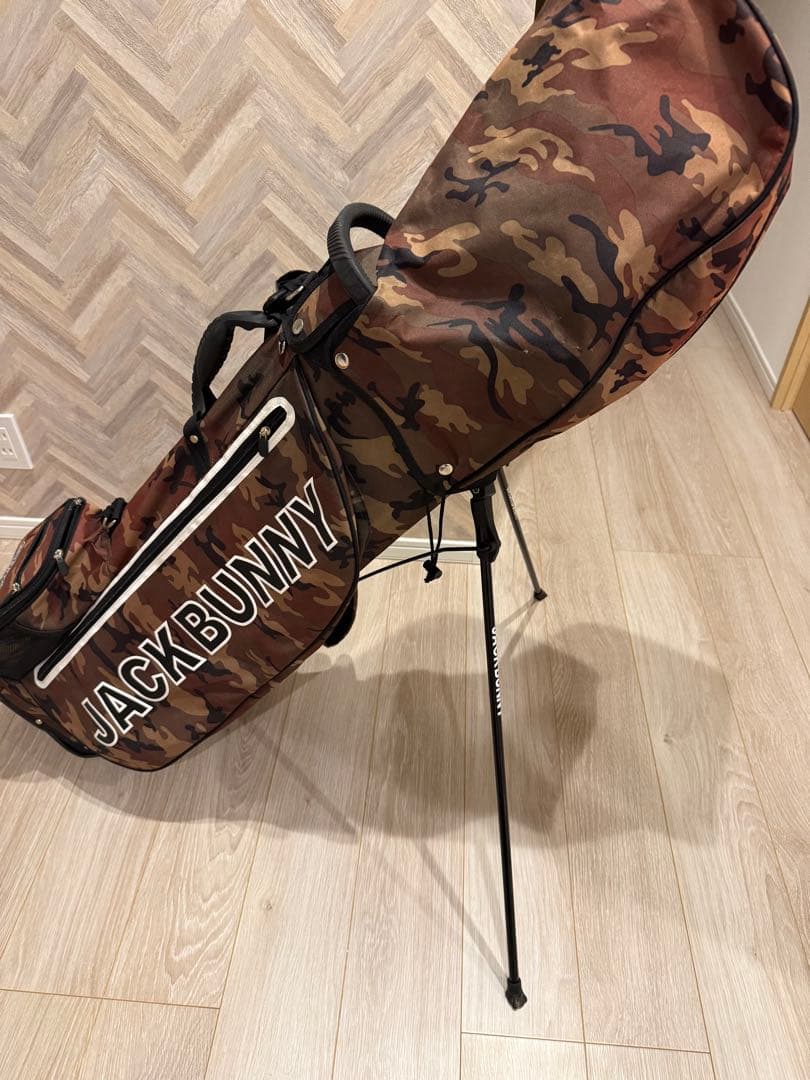 JACK BUNNY 迷彩キャディバッグ