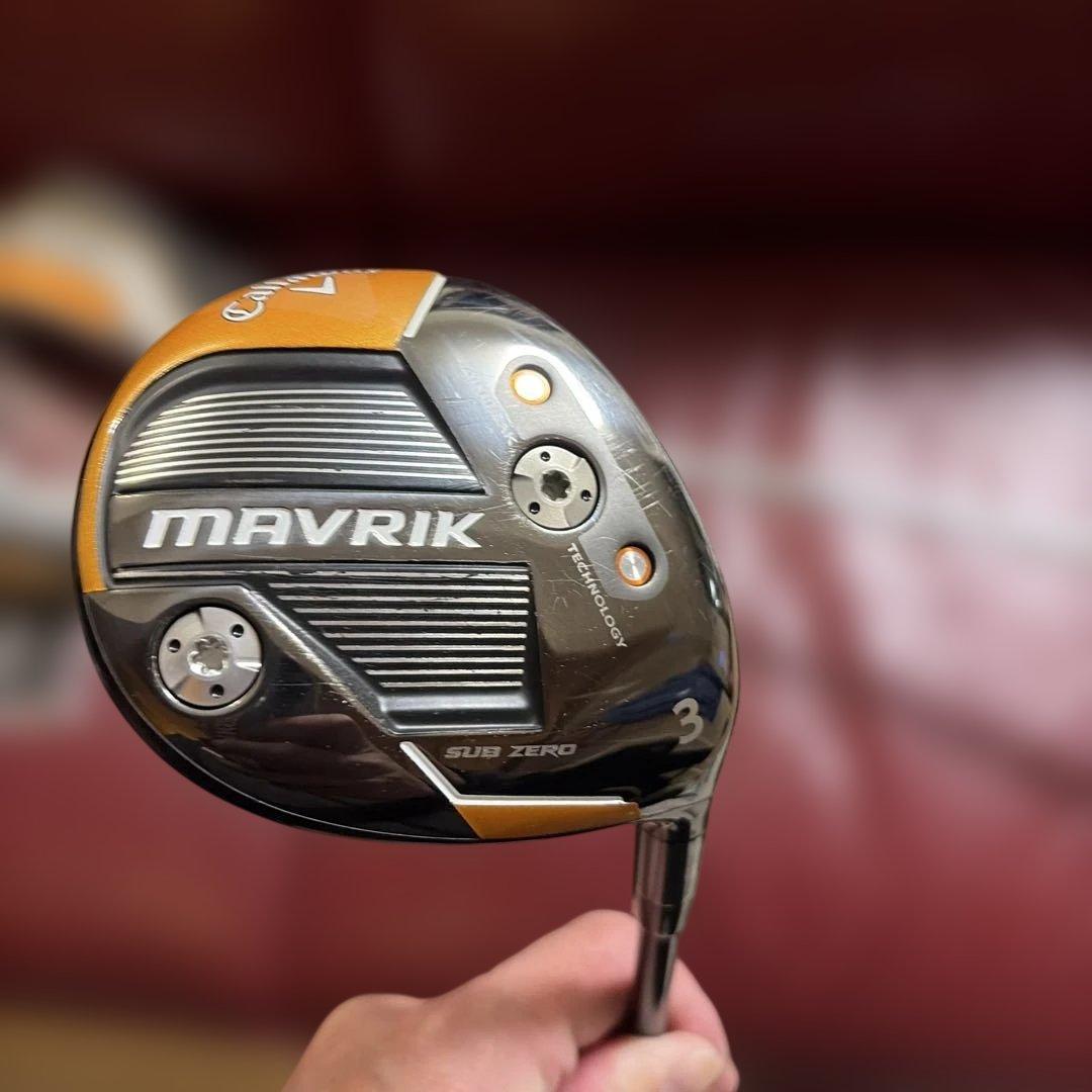 Callaway MAVRIK SUB ZERO フェアウェイウッド3番5番