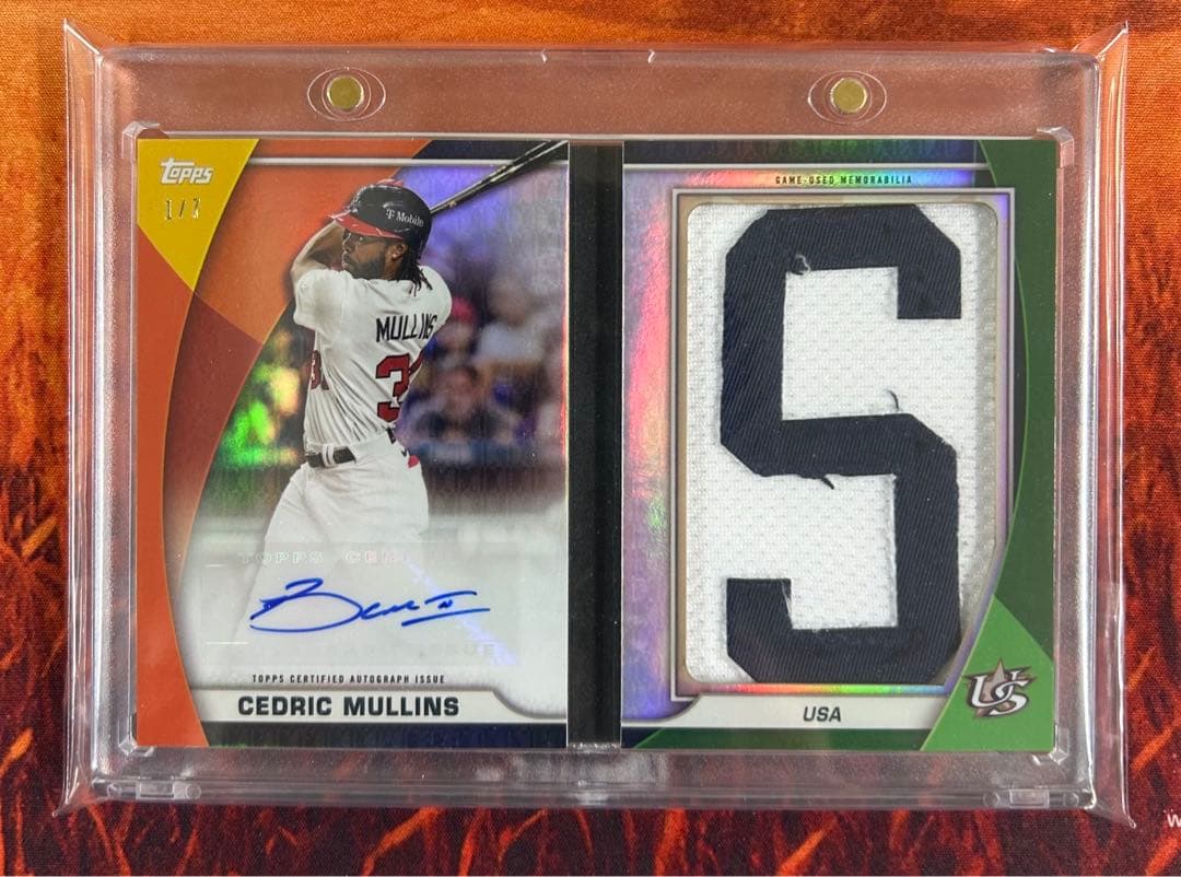 Topps 2023 WBC セドリック・マリンズ / ブックレット 1/7