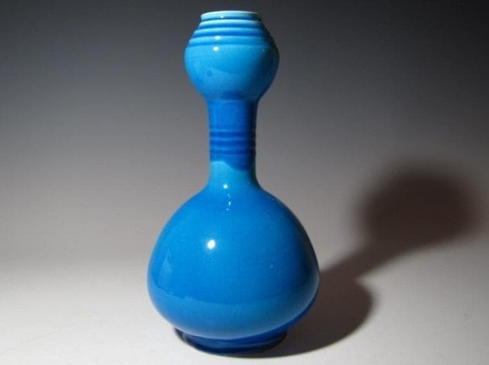 ○永楽善五郎 十六代 即全 交趾下蕪花入 共箱！o378