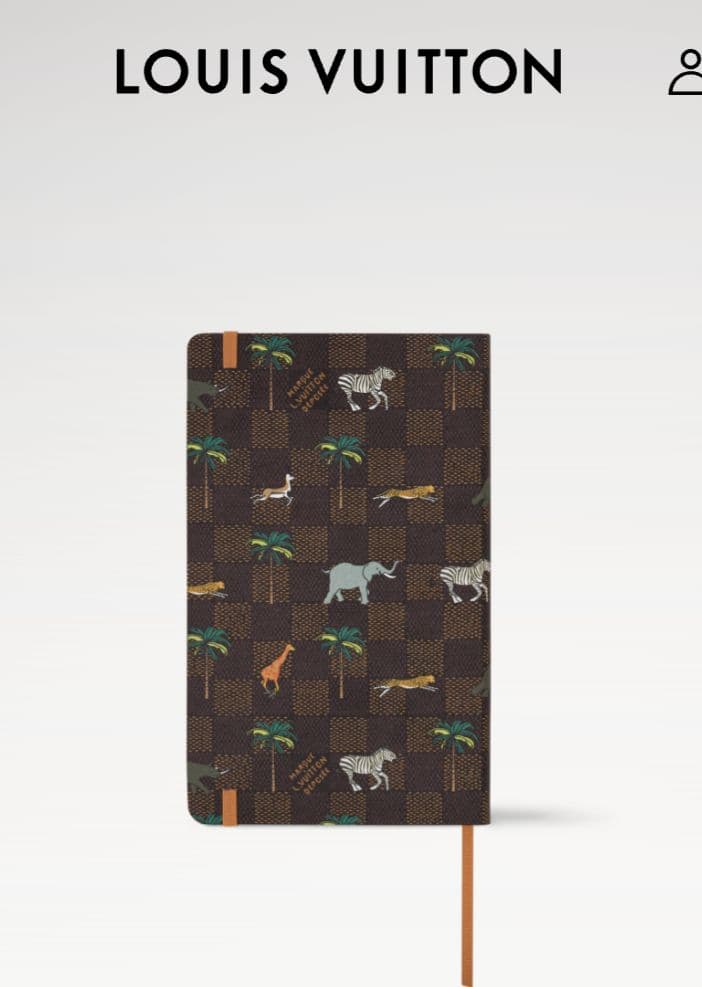LV × ザ・ダージリン リミテッド ノートブック・ジェーン
