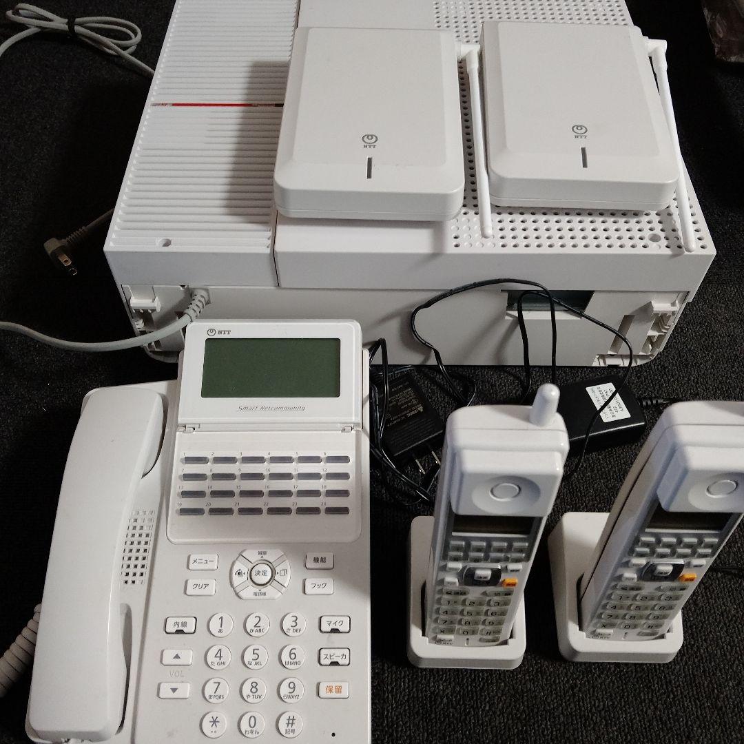 NTTビジネスホンαN1　主装置Sタイプ　STEL、DECL2台セット