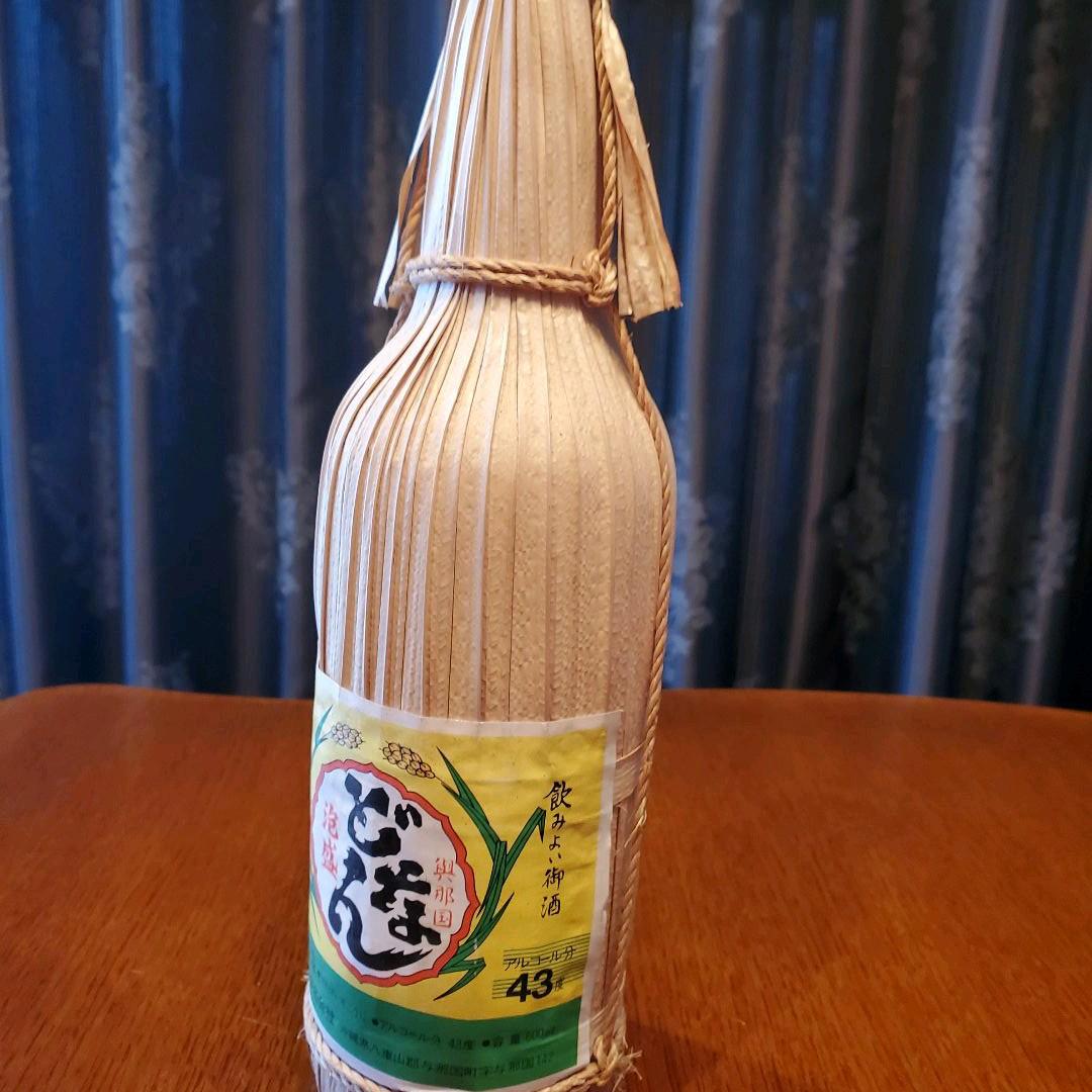 どなん　43度　国泉泡盛合名会社　600ml クバ巻き希少
