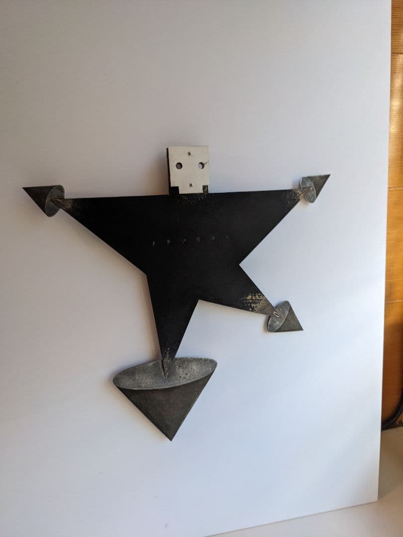 恩塚正二　ブリキ　オブジェ