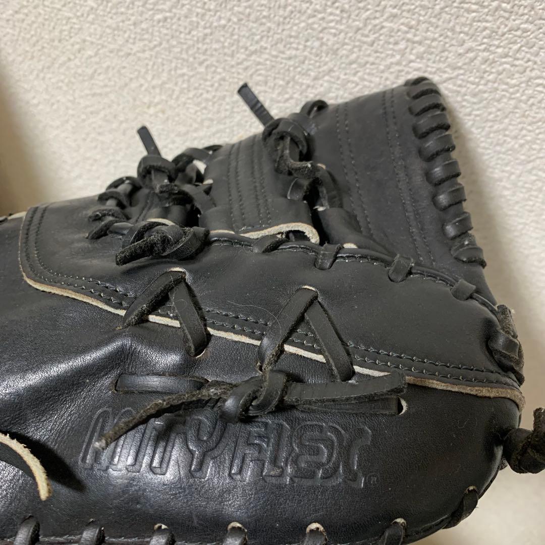 ミズノ ビューリーグ ファーストミット　軟式用　赤ビュー　ビックM 右投げ用