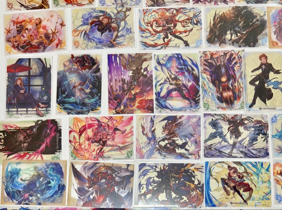 グラブル　クリアカードコレクション　まとめ売り