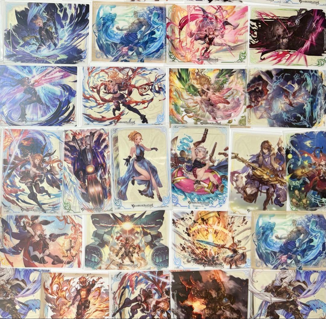 グラブル　クリアカードコレクション　まとめ売り