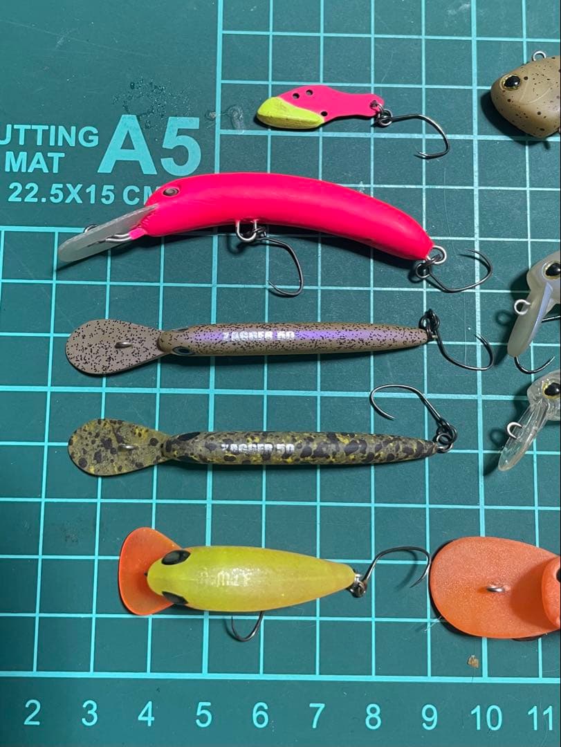 エリアトラウト ハードルアー 12点セット（ナブクラ・ザッガー等）