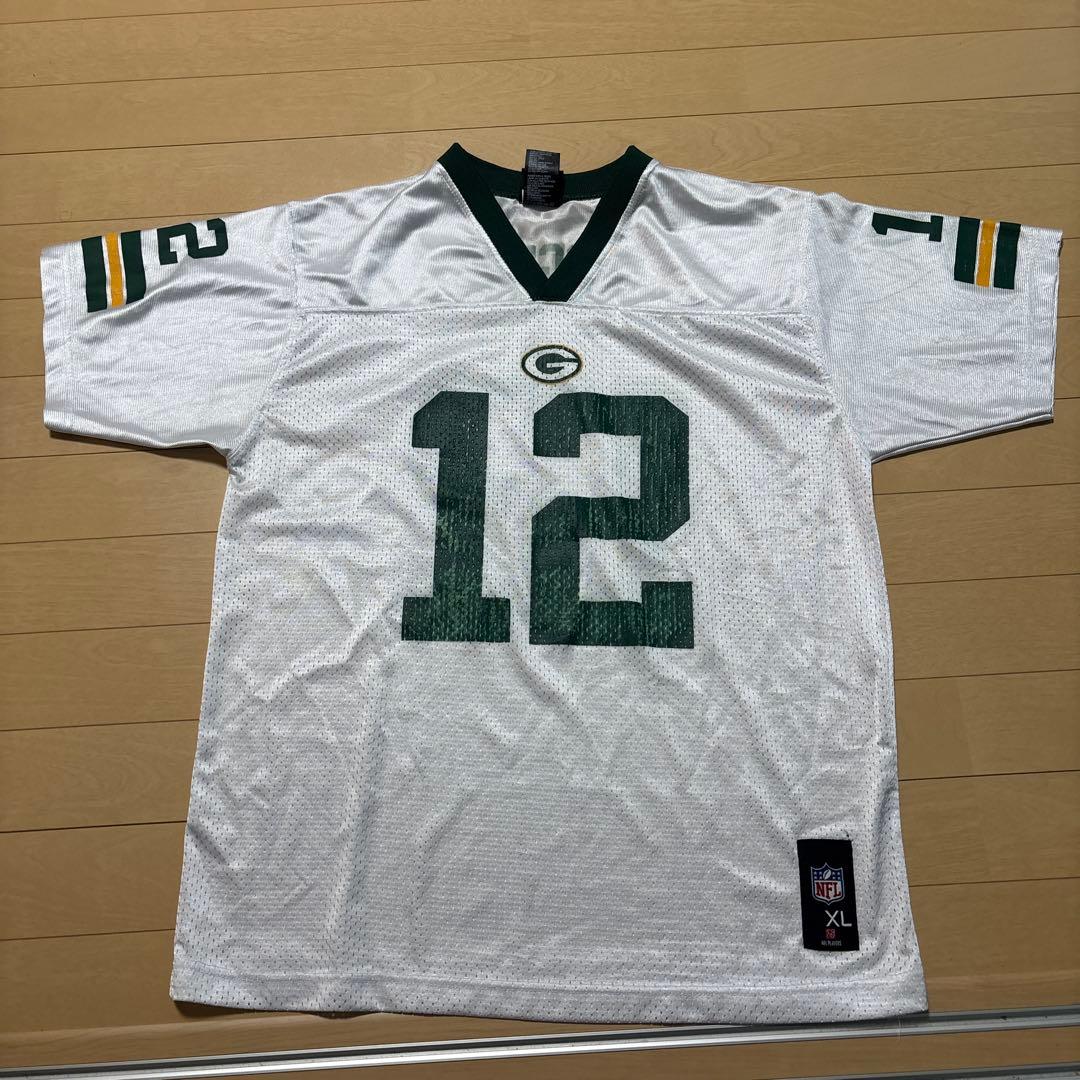 グリーンベイ・パッカーズ ロジャース 12 XL NIKEプレイヤージャージ