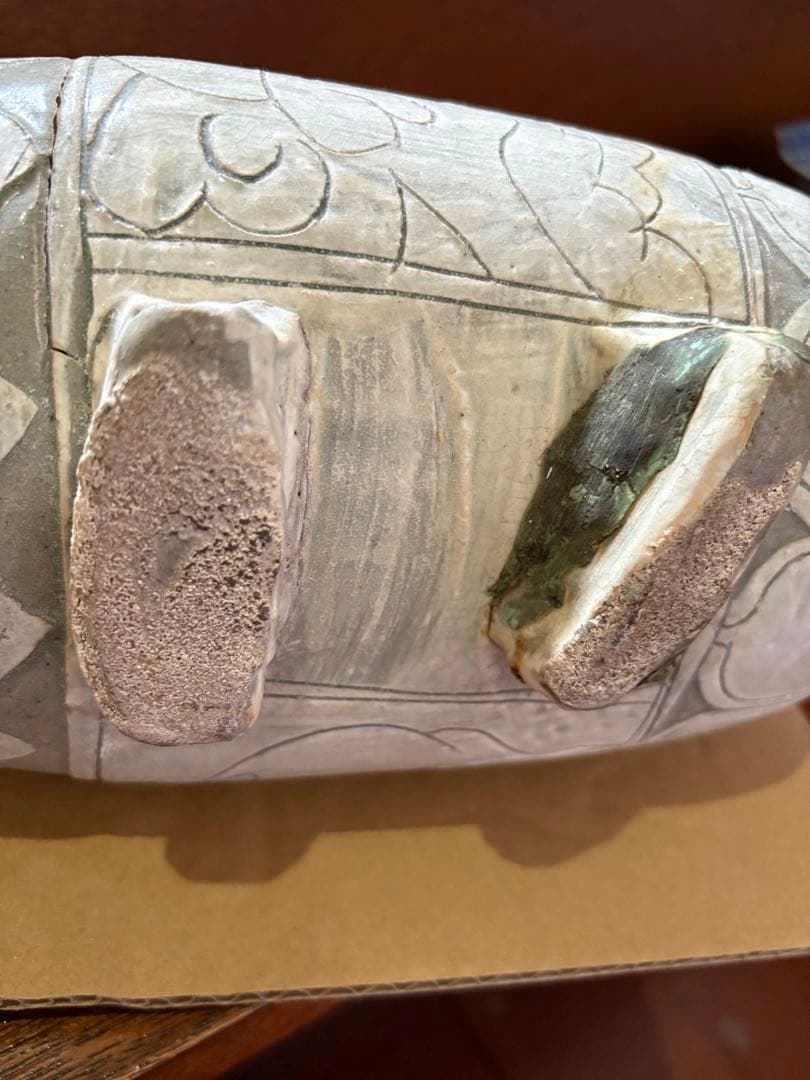 俵壺　置物　魚