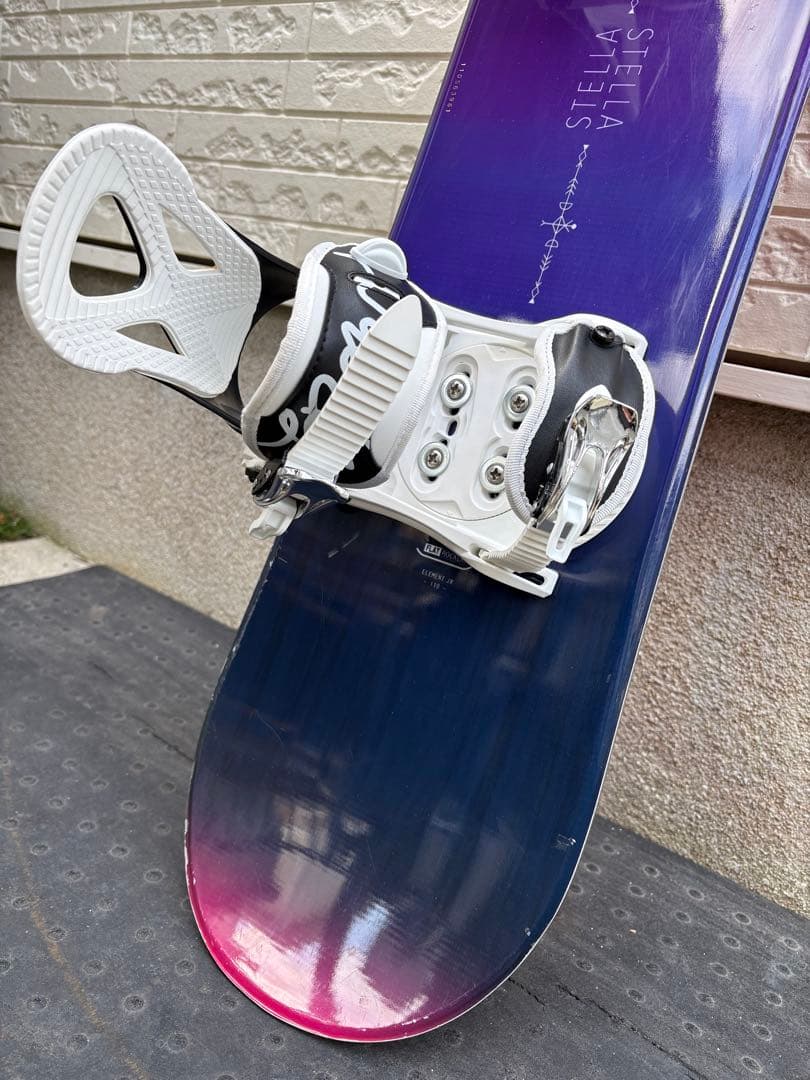 ELEMENT GIRLS STELLA スノーボード spoonビンディング