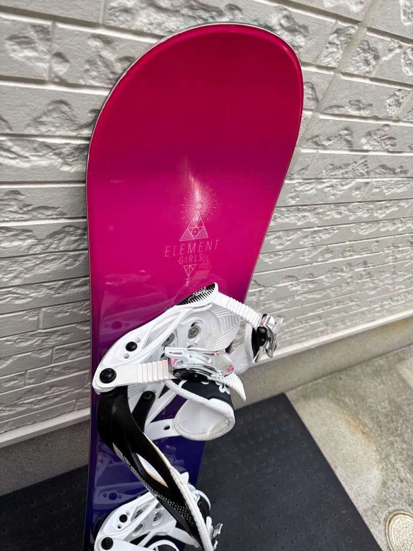 ELEMENT GIRLS STELLA スノーボード spoonビンディング