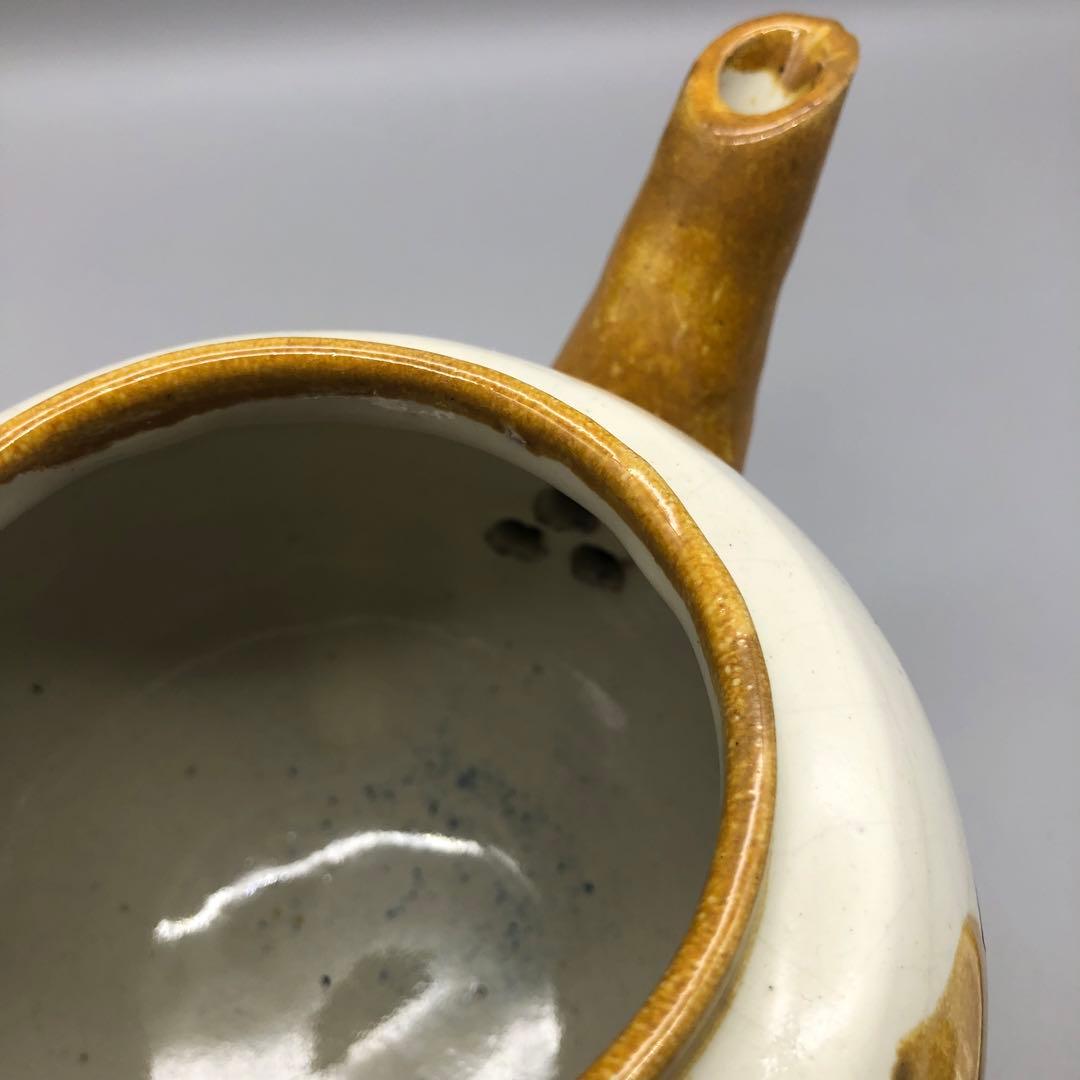 メキシコプエブラタラベラ焼ビンテージ陶器伝統工芸バード鳥ティーポット大サイズ