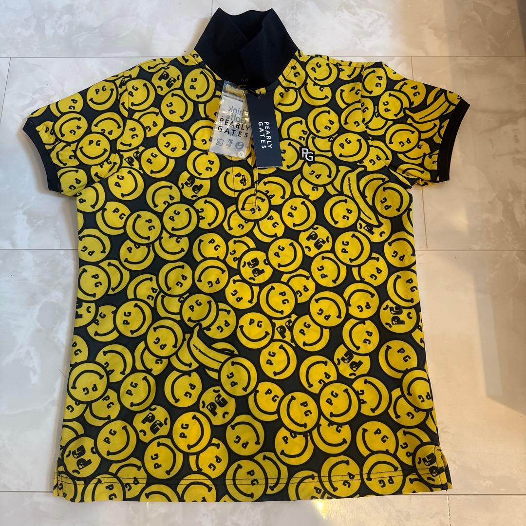 PEARLY GATES スマイリーポロシャツ