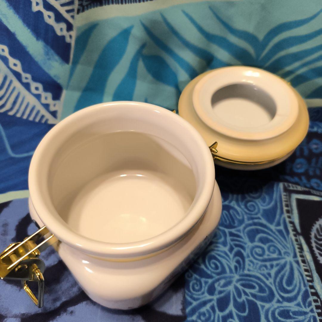 ハワイ　クリバンキャット キャニスター 蓋付き密閉容器 傷あり