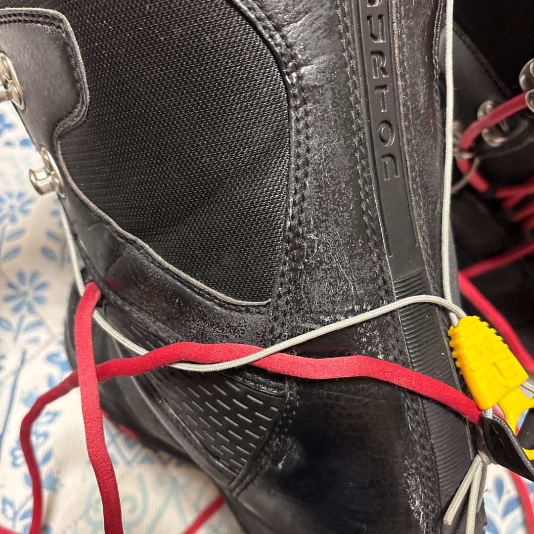 BURTON スノーボードブーツ ブラック/レッド　26.5