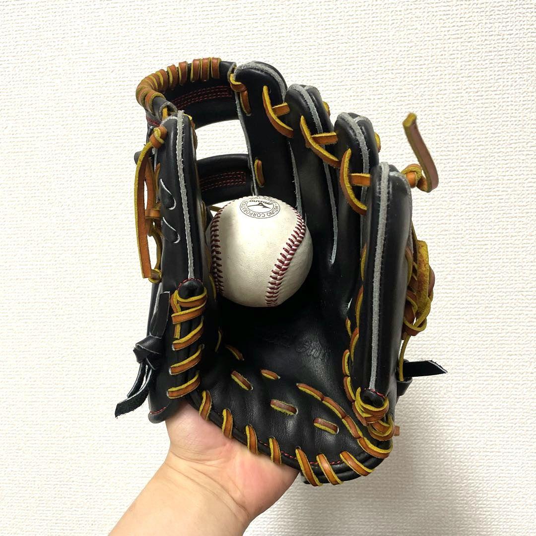 256 トレジャー 型抜群 即戦力 未使用 硬式 内野手用グローブ