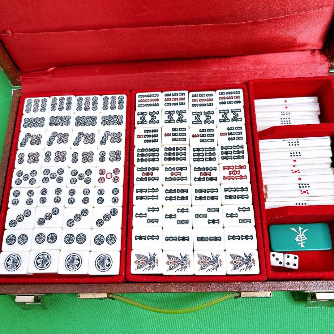 希少！！　ミズノ　丸一　麻雀牌　家紋牌