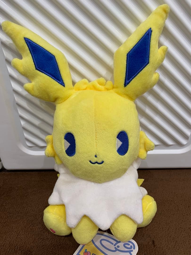 サンダース　ポケモンセンター　ぬいぐるみ　ミックスオレ　タグ付き