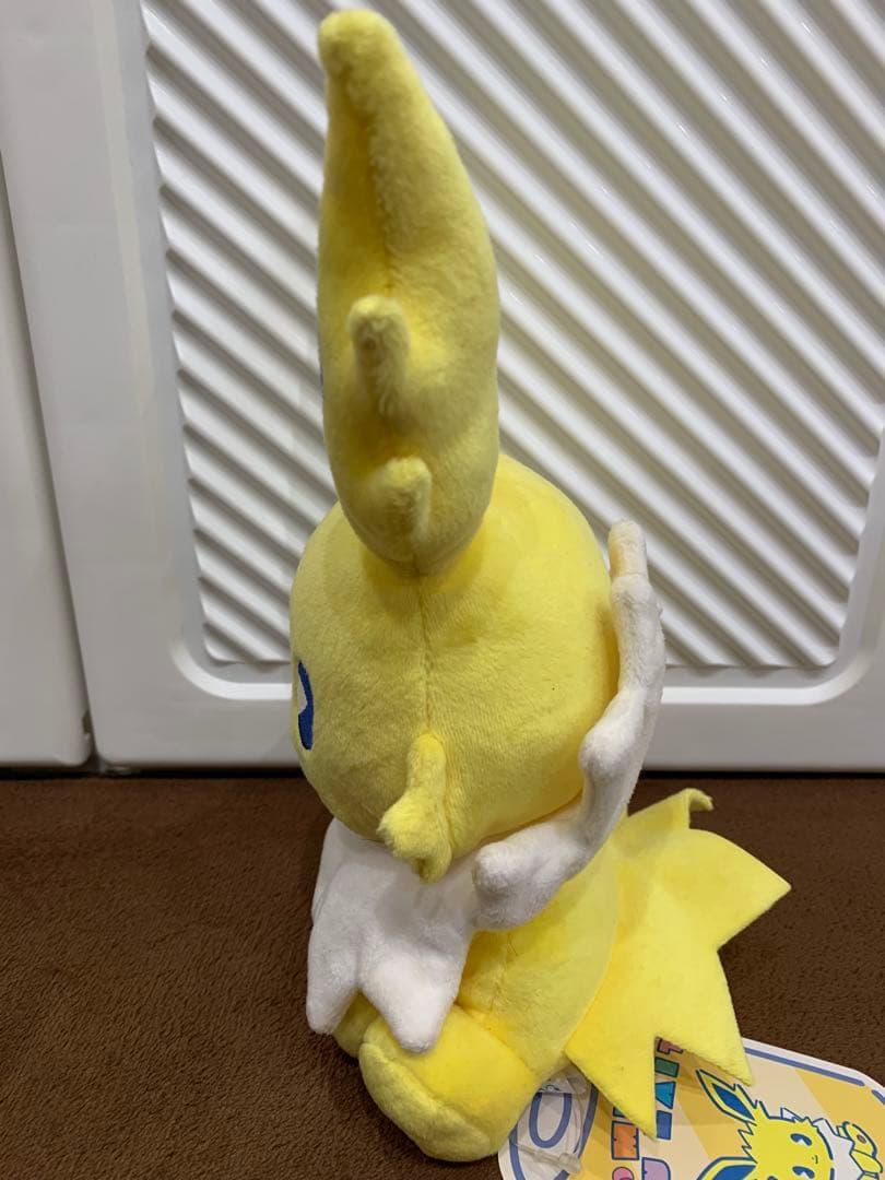 サンダース　ポケモンセンター　ぬいぐるみ　ミックスオレ　タグ付き