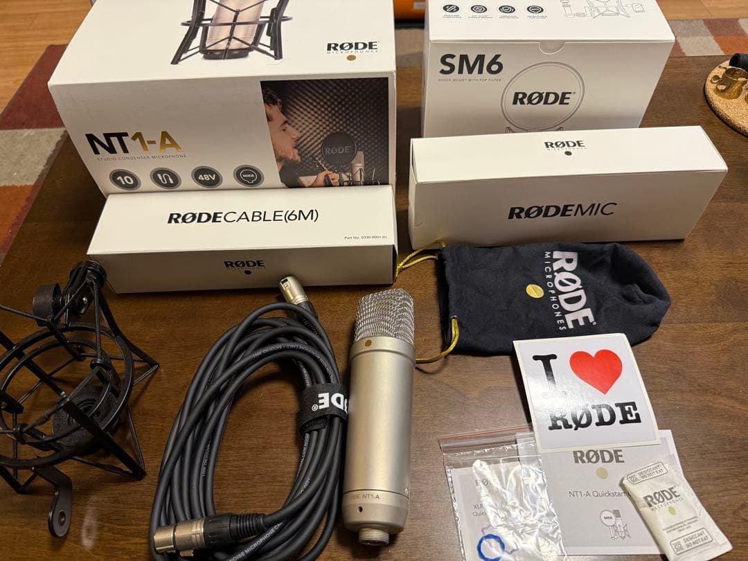 RØDE NT1-A コンデンサーマイク セット