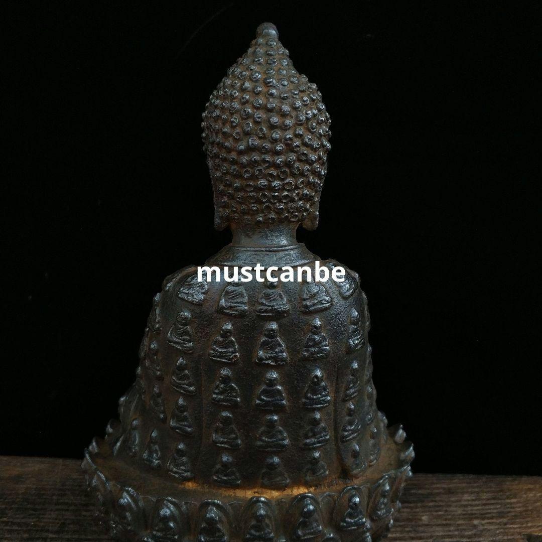鉄器 仏像 釈迦牟尼仏仏像