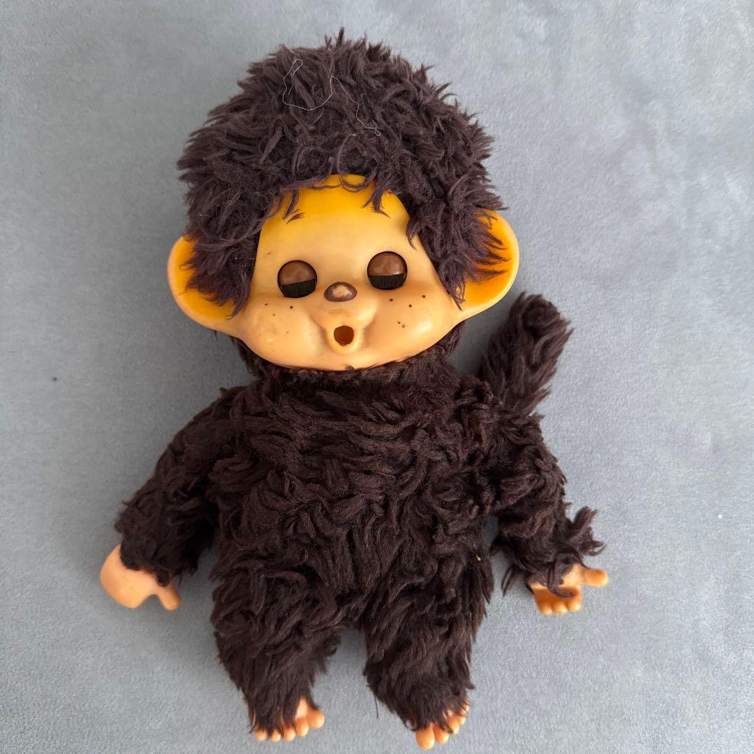 【超レア品　モンチッチ】〈昭和レトロ品〉※『まごころの人形』タグ付き〈中古品〉