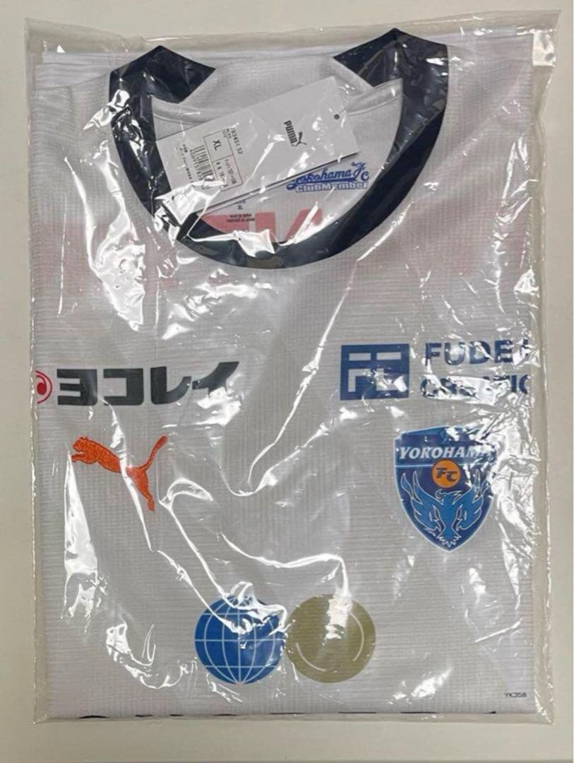 横浜FC 2025ユニフォーム 2stプーマXL新品未使用
