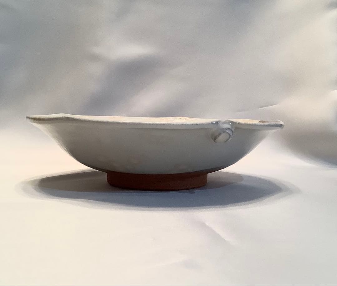 萩焼窯元　晴雲山（仙舟）　岡田裕　菓子鉢