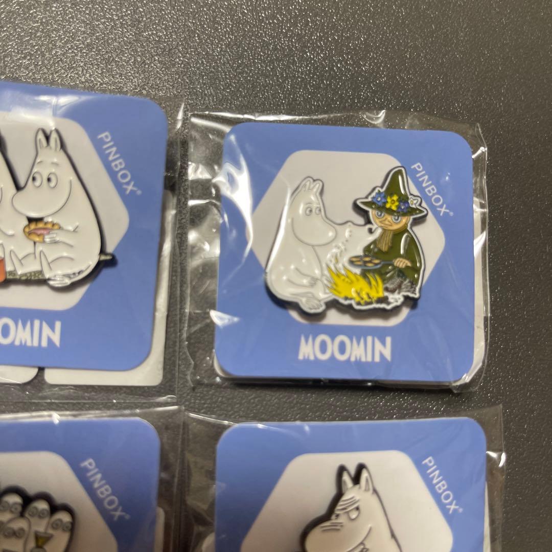 ムーミンピンバッジ五個セット