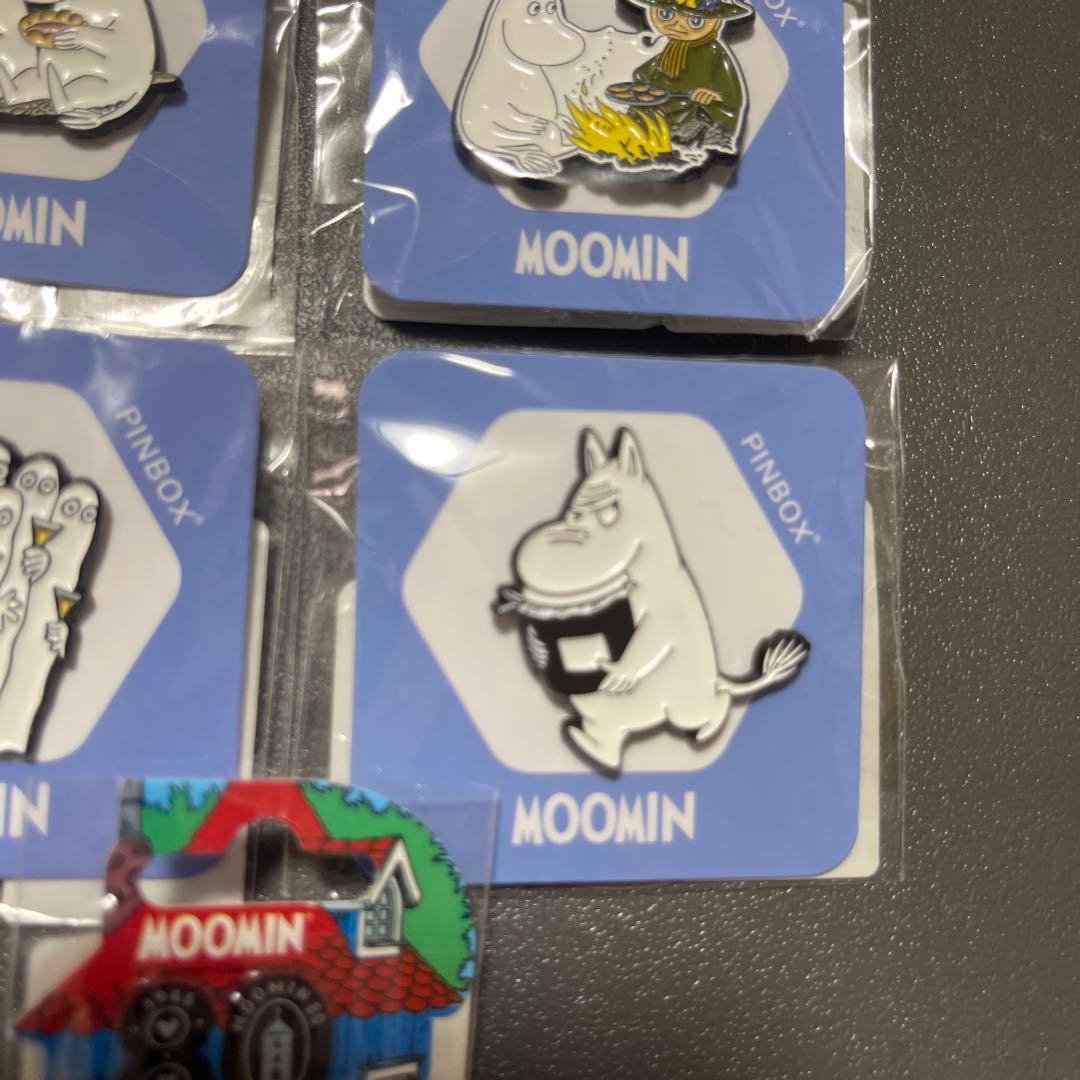 ムーミンピンバッジ五個セット