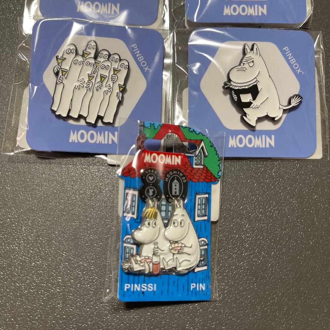 ムーミンピンバッジ五個セット