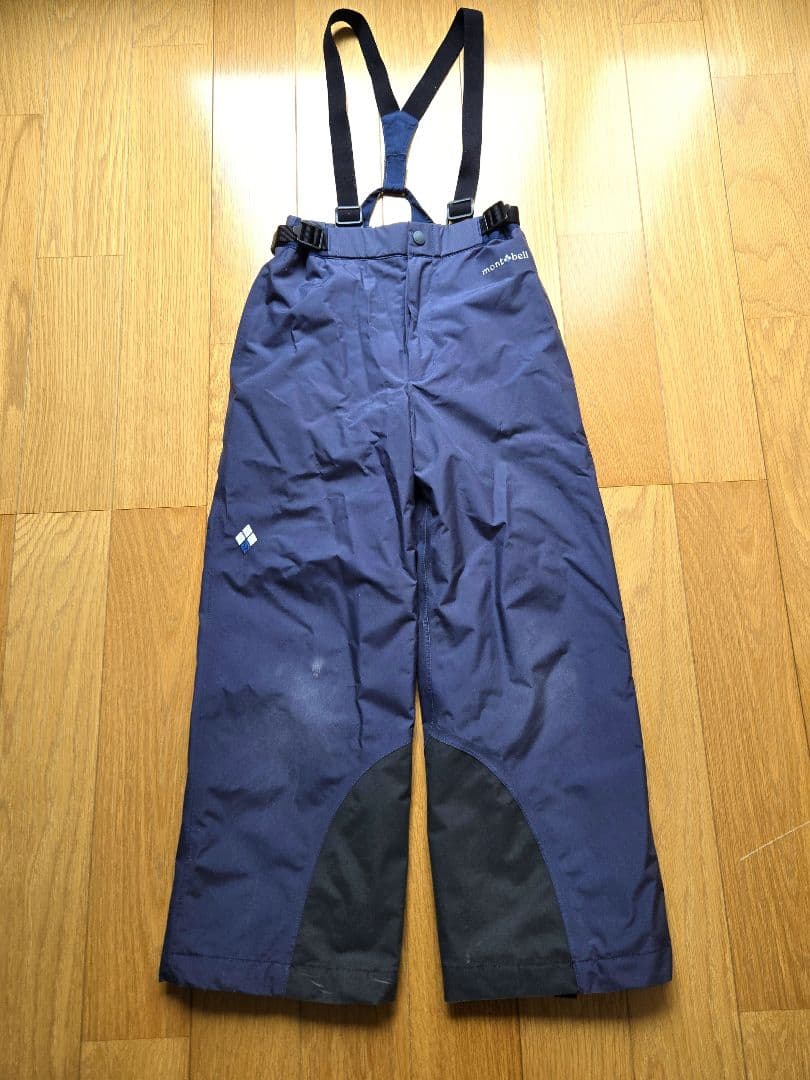 mont-bell　モンベル　 子ども用スキーウェア　上下セット　130