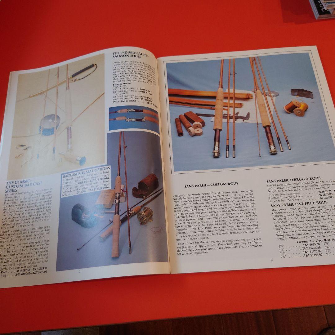 1986年 Thomas & Thomas フライフィッシングカタログ