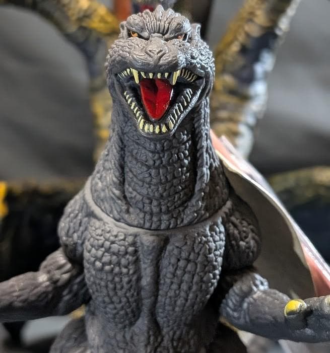 FINAL WARS カイザーギドラ＆ゴジラ（バンダイ）タグ付ソフビ２体セット