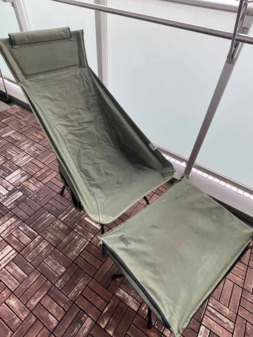 DOD ヤバイッス　ハイバックチェア　カーキ